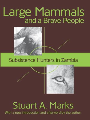cover image of Large Mammals and a Brave People